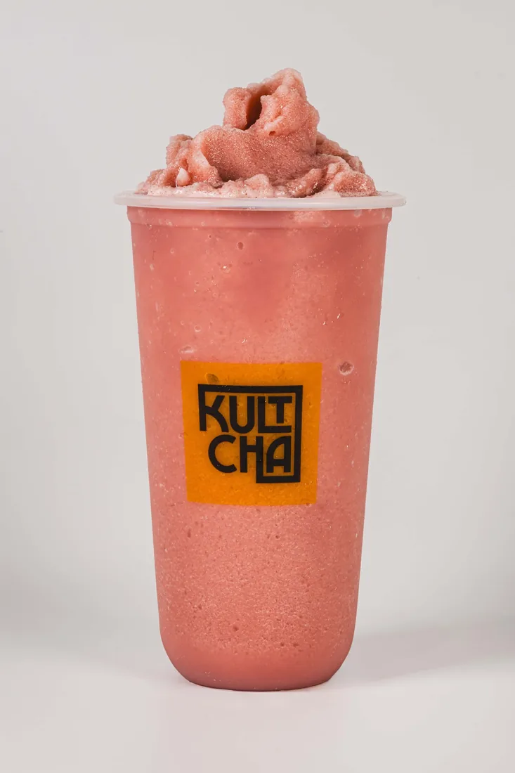 Grape Crush — bubble tea and Vietnamese coffee at Kultcha, Cairns Central