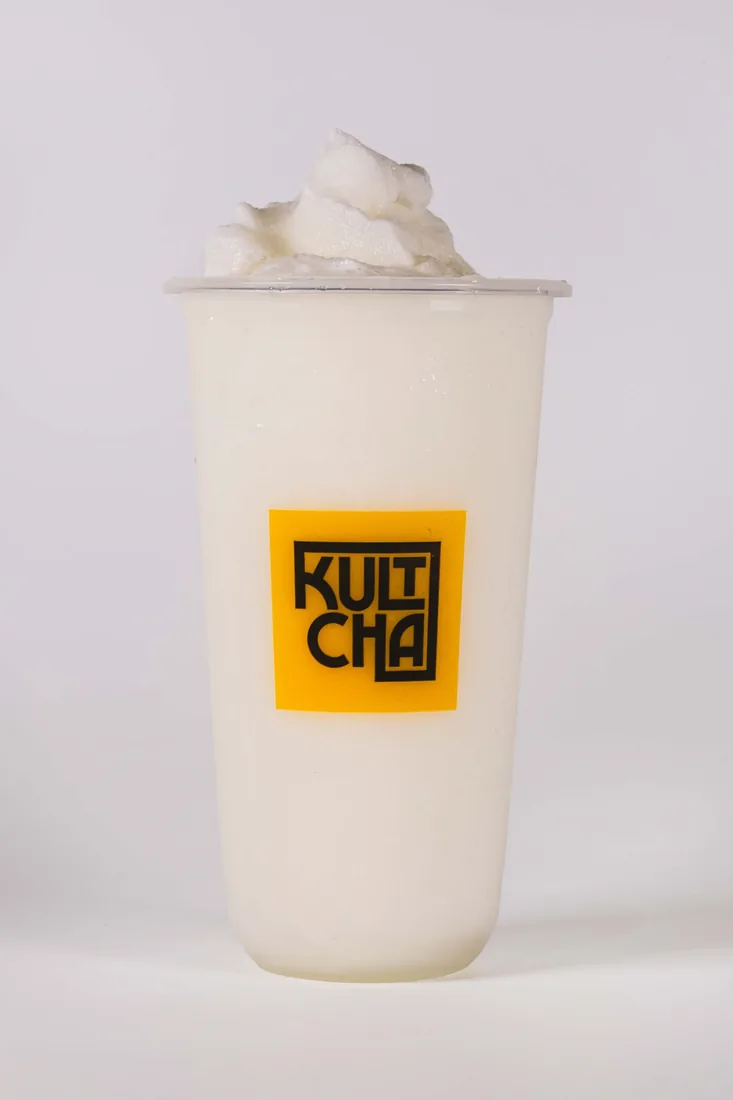 Lychee Crush — bubble tea and Vietnamese coffee at Kultcha, Cairns Central
