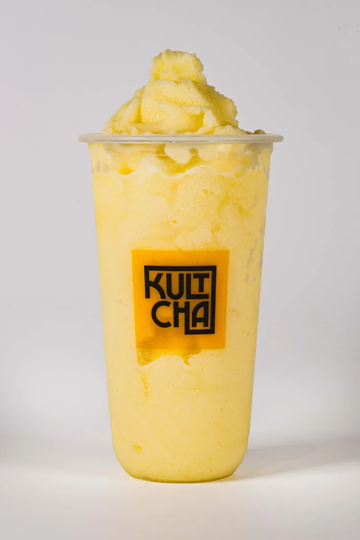 Pineapple Crush — bubble tea and Vietnamese coffee at Kultcha, Cairns Central
