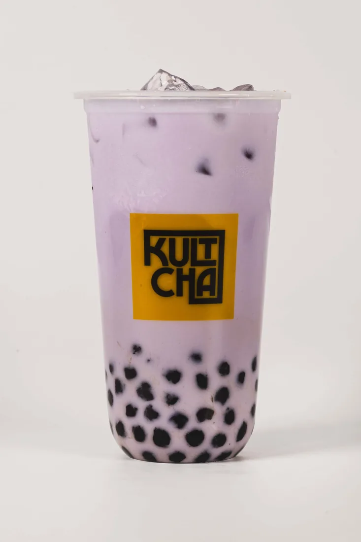 Taro Pearl Dream — bubble tea and Vietnamese coffee at Kultcha, Cairns Central